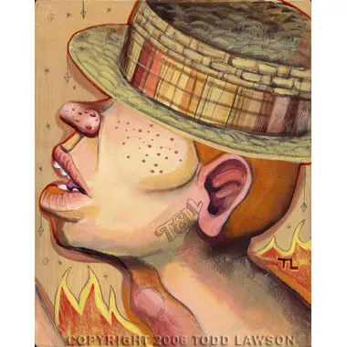 Give Or Take 2, painting by Todd Lawson