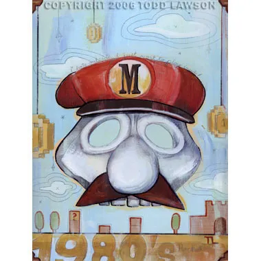 Nineteen Eighty-Nine, painting by Todd Lawson