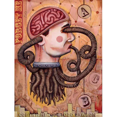Left Over Parts, painting by Todd Lawson