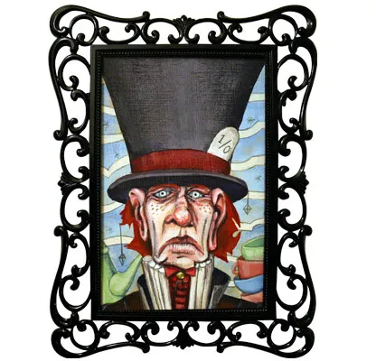 The Hatter, painting by Todd Lawson