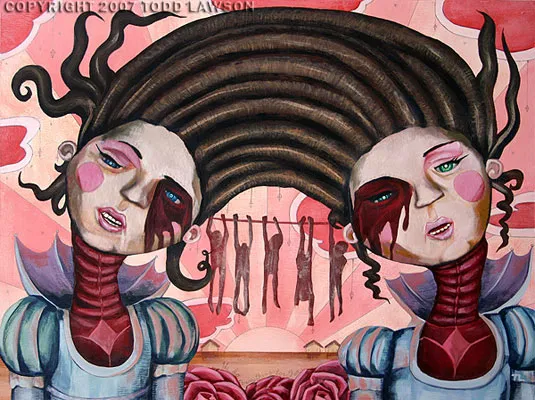 We Do Everything Together, painting by Todd Lawson
