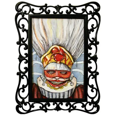 Red Queen, painting by Todd Lawson