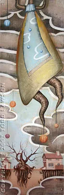 She Had Her Roots, painting by Todd Lawson