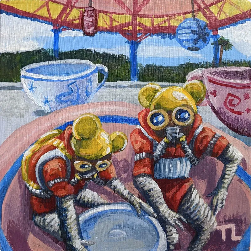 Family Photo 1, painting by Todd Lawson