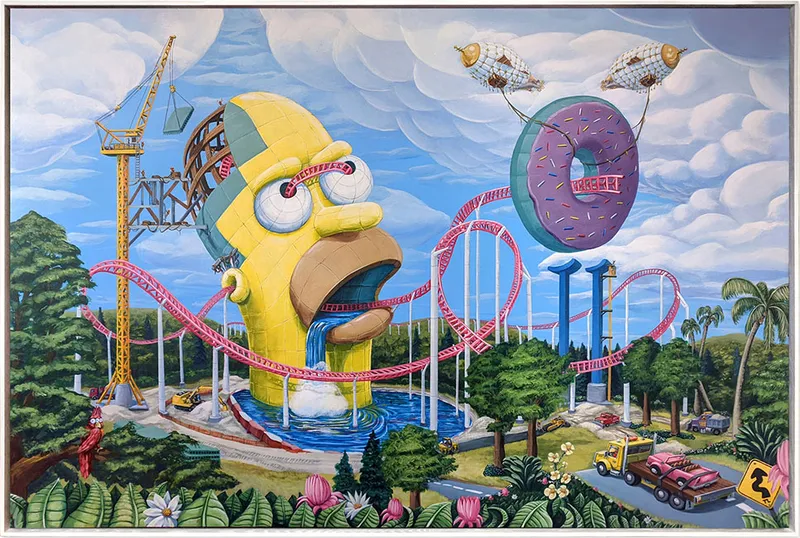 Doh’ster, painting by Todd Lawson
