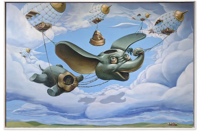 Reconstructing Hope, painting by Todd Lawson