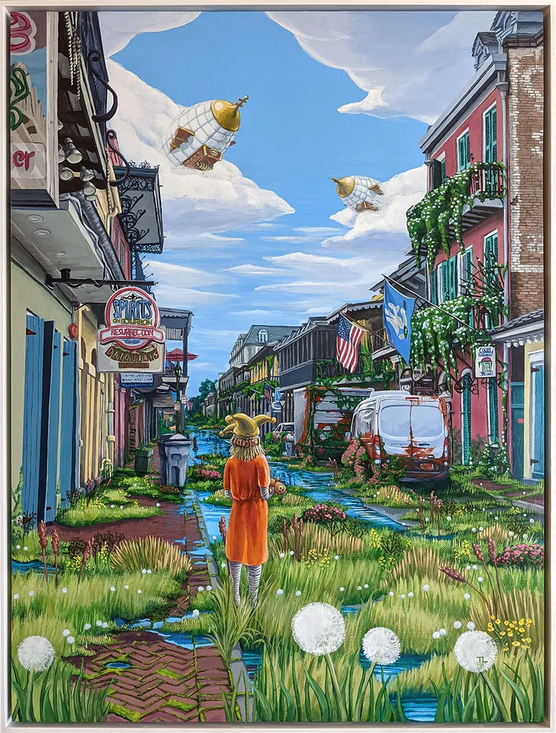 Spirit Of Bourbon Street, painting by Todd Lawson