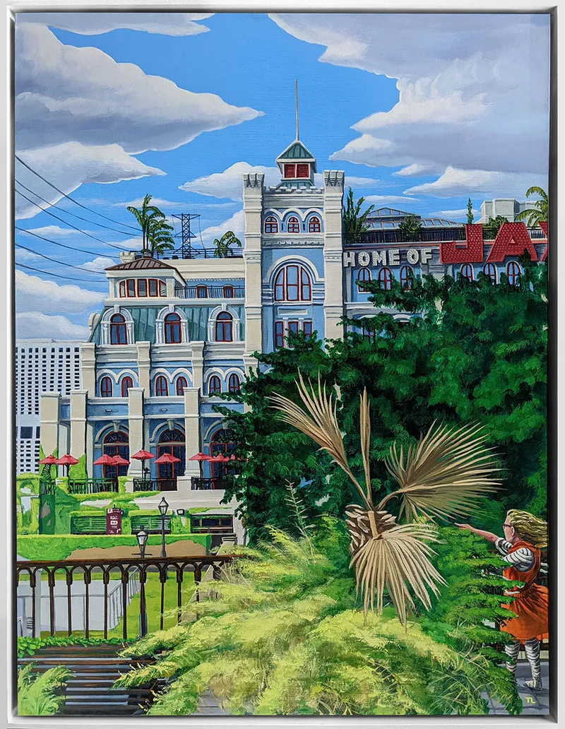 Home Of Jax, painting by Todd Lawson