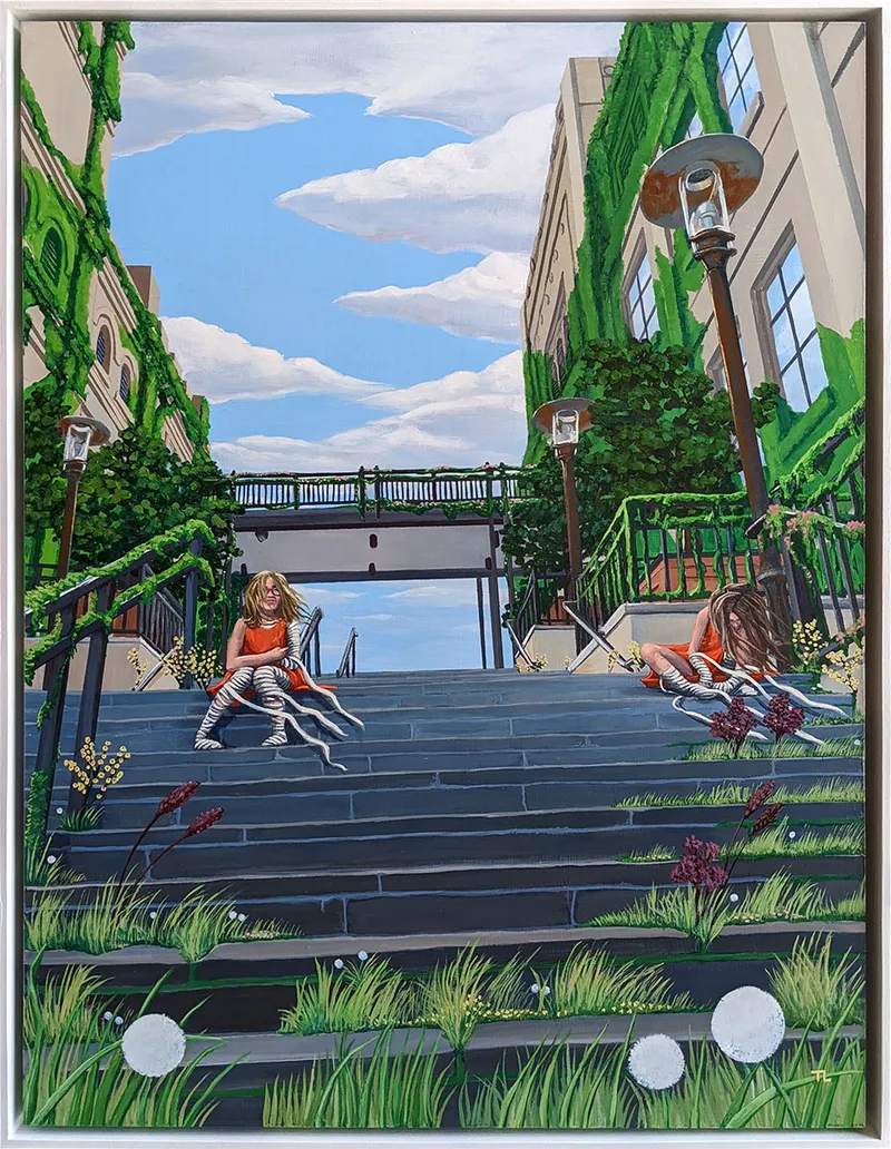 Painting by Todd Lawson
