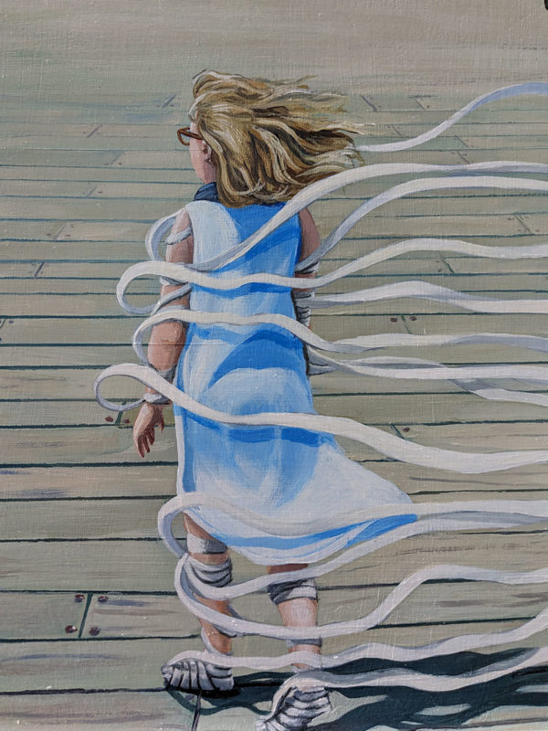 PAINTING: Lunenburg Boardwalk - Image 2