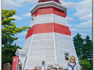 PAINTING: Seal Island Museum Lighthouse