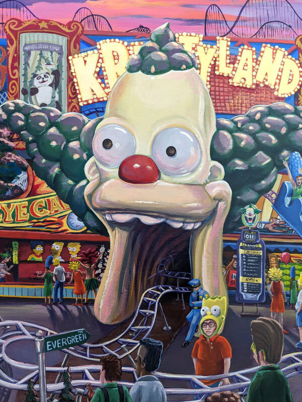 PAINTING: Krusty Coaster - Image 2